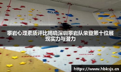 攀岩心理素质评比揭晓深圳攀岩队荣登第十位展现实力与潜力